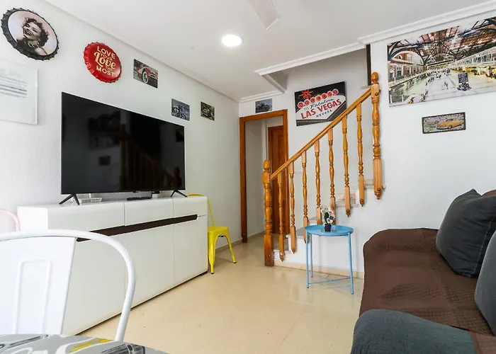 Apartman Rentafive - Playa - Sol - Terraza